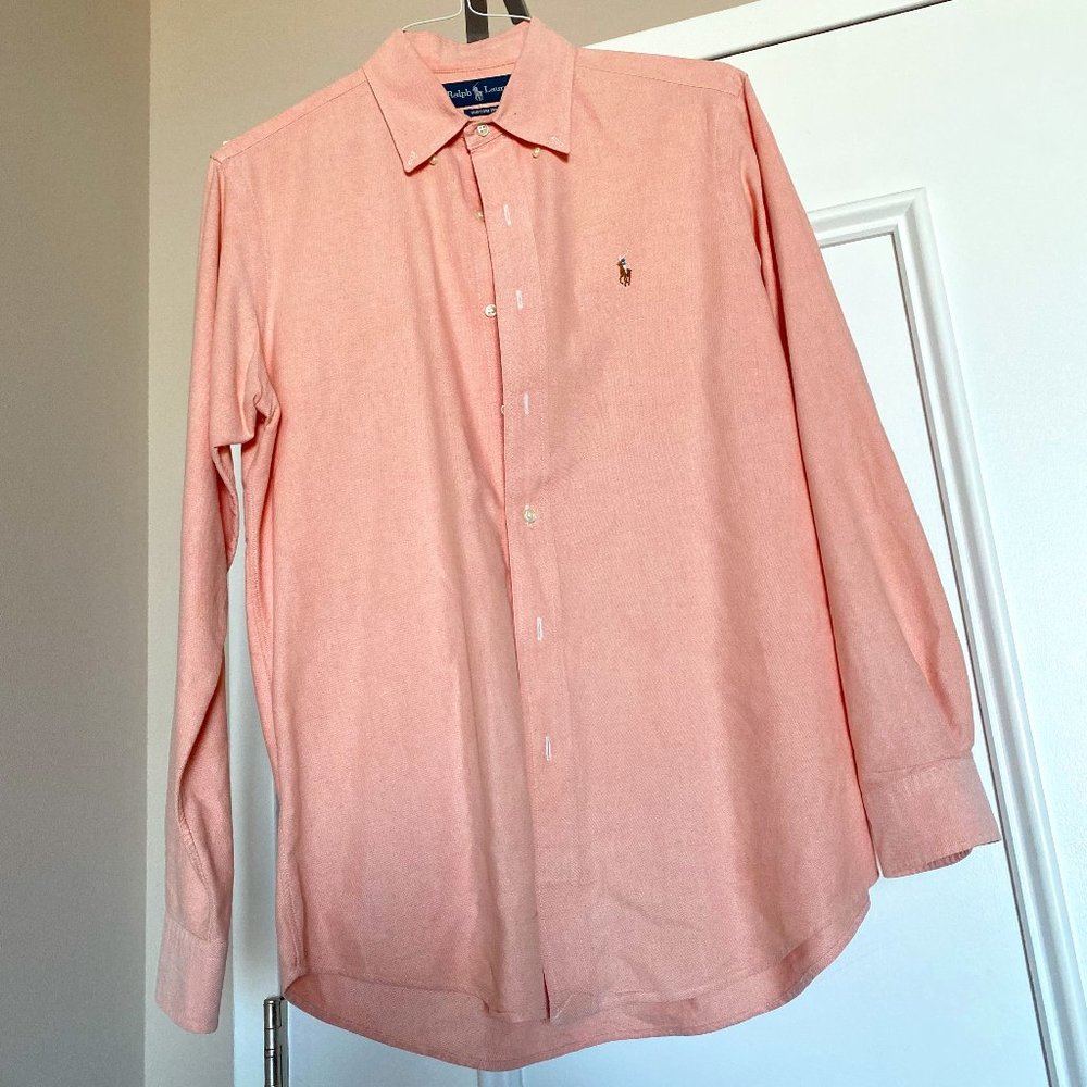 Polo Ralph Lauren The Iconic Oxford Shirt (Salmon)